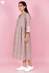 Cotton Crepe Dress In Block Print